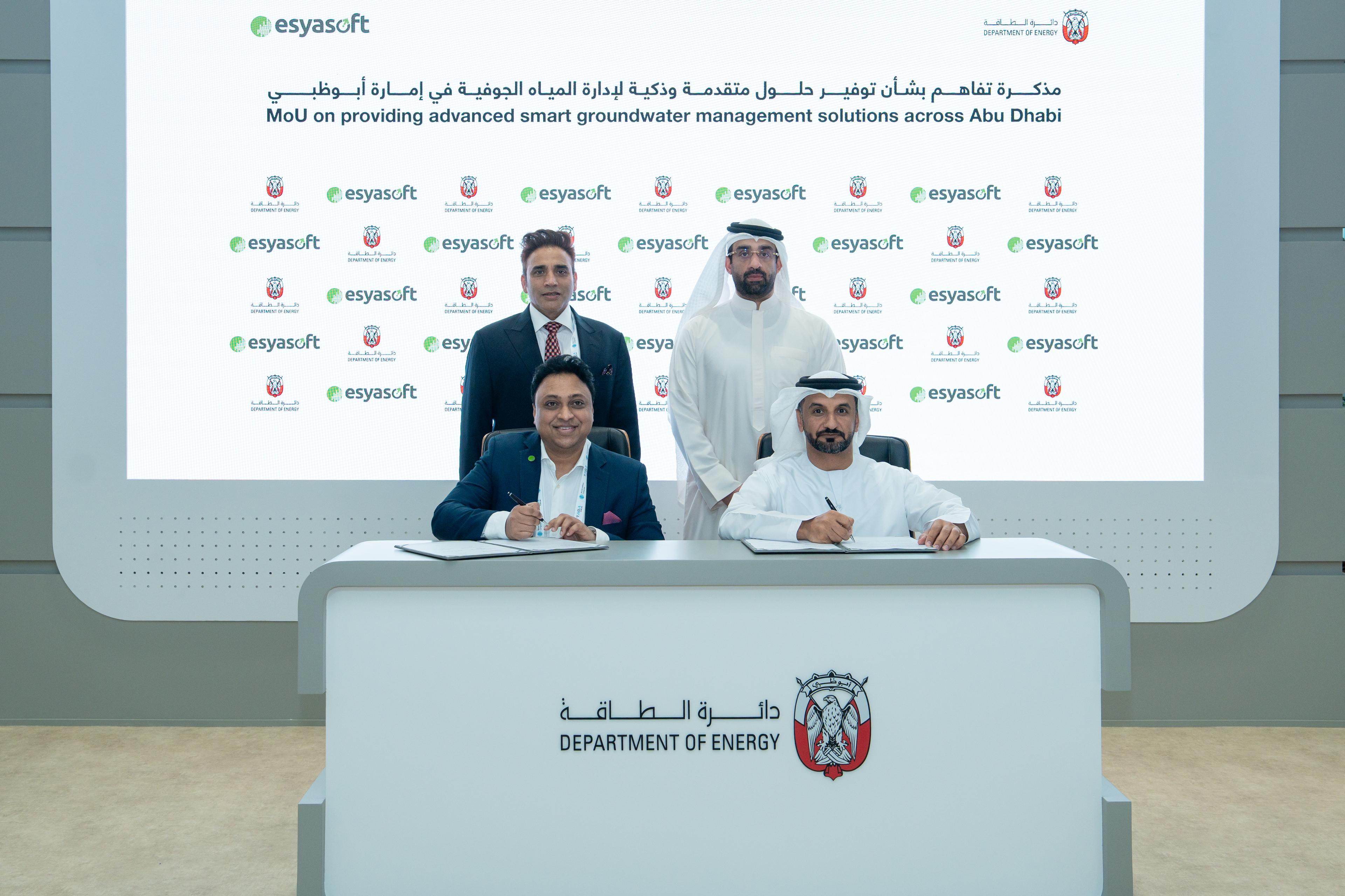 doE esyasoft mou signing